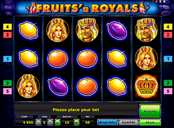 Игровой автомат Fruits and Royals - фото № 3 Игровой автомат Fruits and Royals - фото № 3