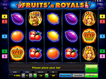 Игровой автомат Fruits and Royals - фото № 2 Игровой автомат Fruits and Royals - фото № 2