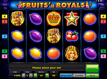Игровой автомат Fruits and Royals - фото № 4 Игровой автомат Fruits and Royals - фото № 4